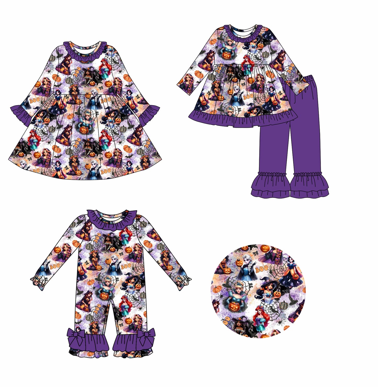 25.7.24 custom each style moq 5eta 4-6week Sibling Sisters baby girl long sleeve pants sets and dress and rompers match family design