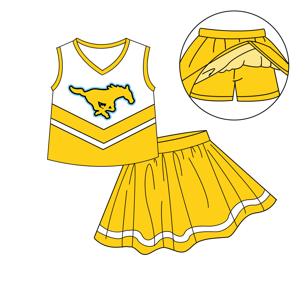 Custom moq 5 mix size milk silk summer teams baby girls clothes bow yellow hooded long sleeve pants sets and skirts sets and dress 1 and dress 2 and top-25.8.2