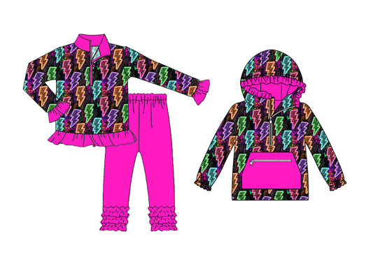 25.7.21 custom each style moq 5eta 4-6week Sibling Sisters bow baby girl long sleeve pants sets and top match family design