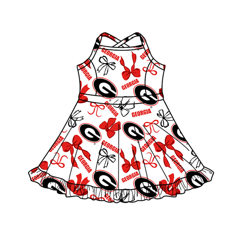 Custom moq 5 mix size milk silk summer teams Baby Girls Vest Top Skirt Shorts Sets Sleeveless Yoga Knee Length Dresses Yoga Shorts