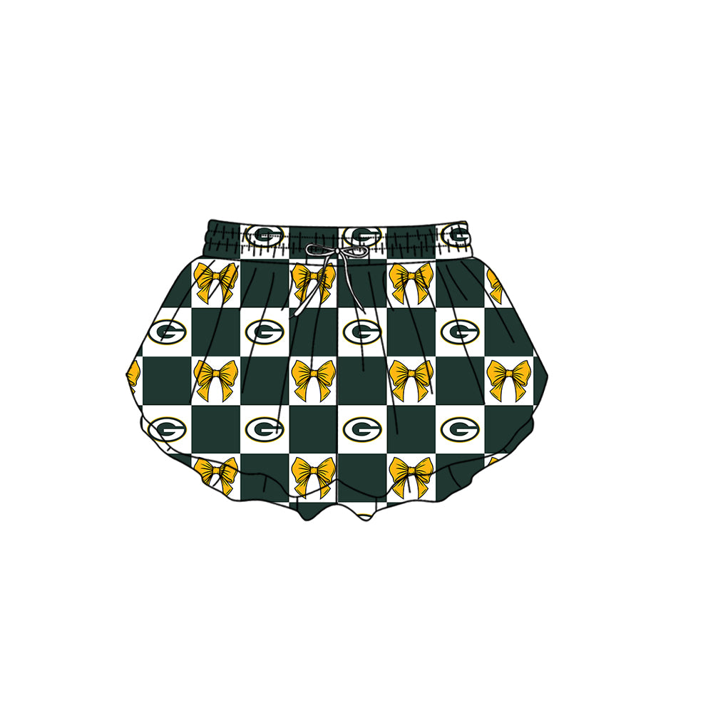 Custom moq 5 mix size milk silk summer teams Baby Girl Green Sleeveless Top Skirts Set Dress And Shorts Yoga Outfit Boy's Short-Sleeved Polo Shirt And Romper