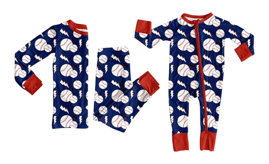 25.9.9 custom each style moq 5eta 4-6week Sibling Sisters baseball baby boy clothes long sleeve pants sets and romper match family design