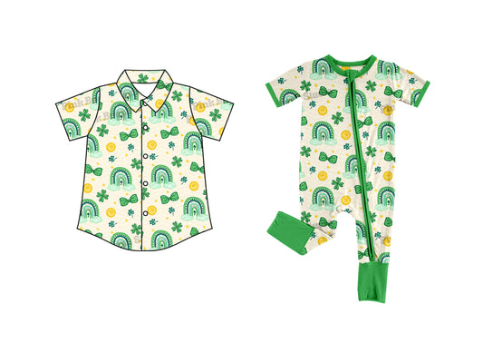 25.9.14 custom each style moq 5eta 6-8week Sibling Sisters baby girl short sleeve top and rompers match family design