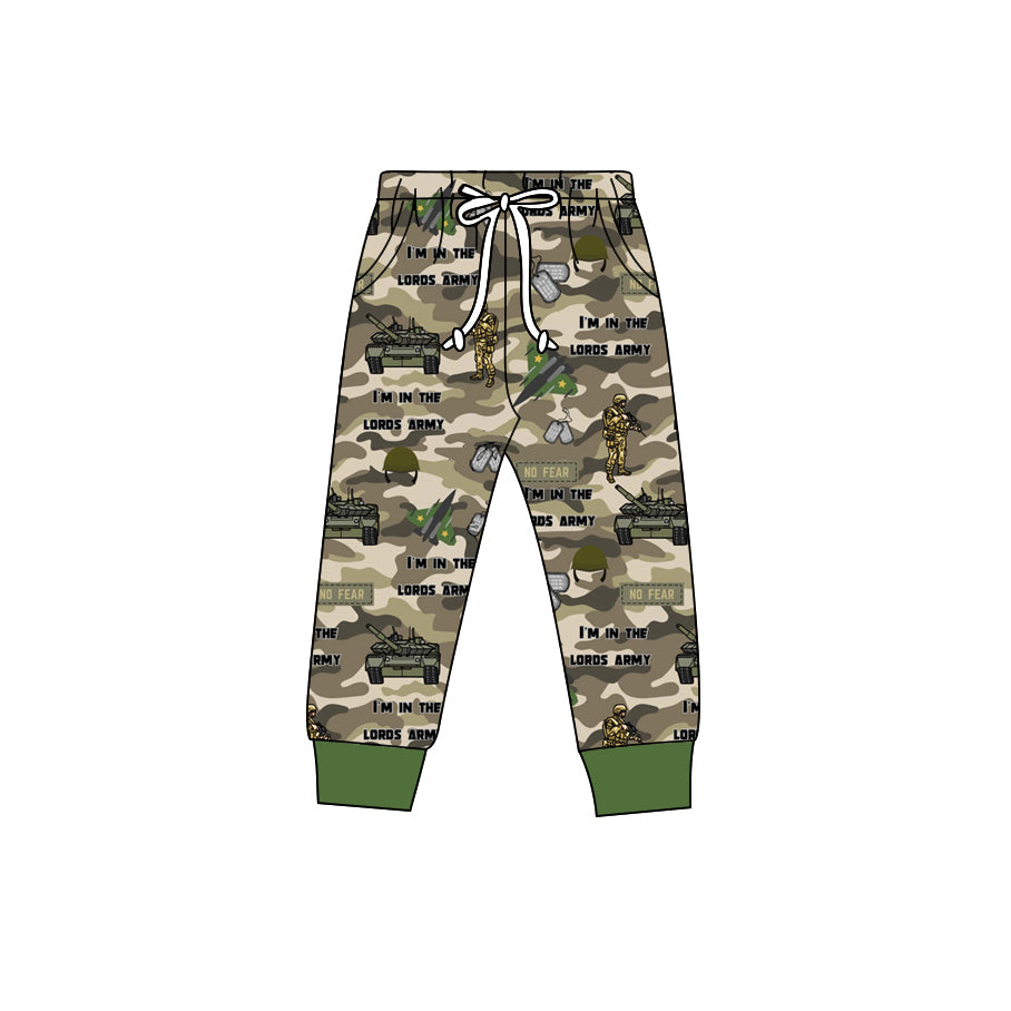 9.8 custom each style moq 5 eta 4-6week baby boys clothes camouflage long pants