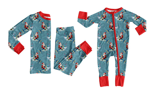 25.9.24 custom each style moq 8 eta 6-8week Sibling Sisters Christmas baby boy clothes long sleeve pants sets and romper match family design