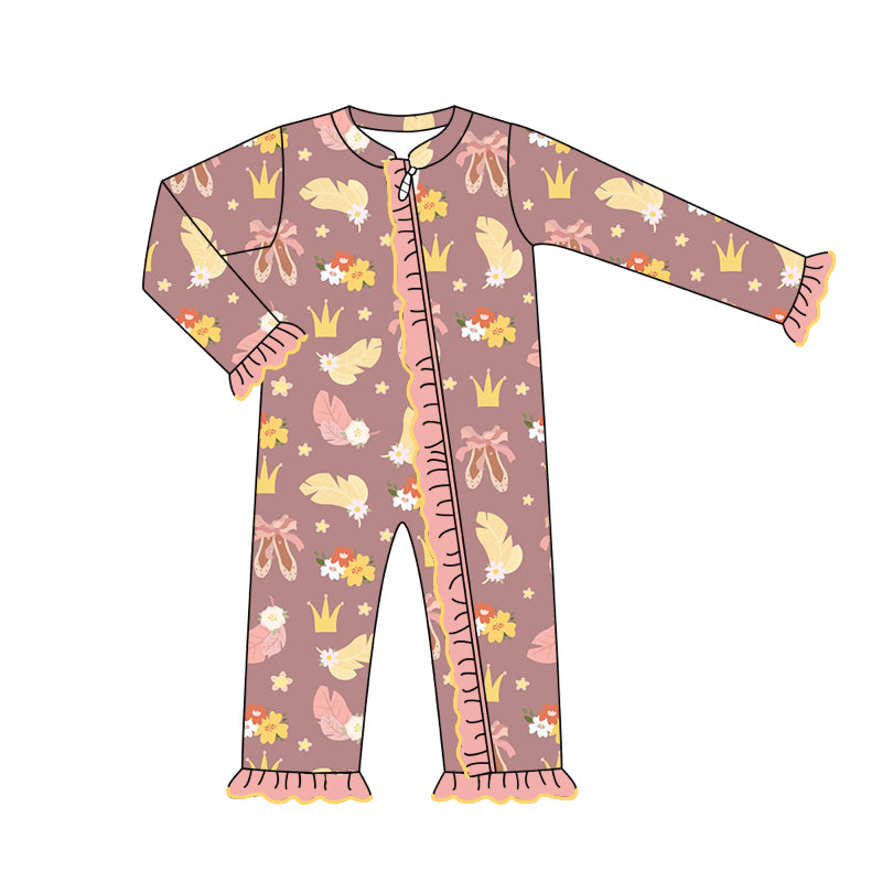 8.14 custom each style moq 5eta 4-6week Sibling Sister ballet shoes baby girl sets and dress and rompers match family design