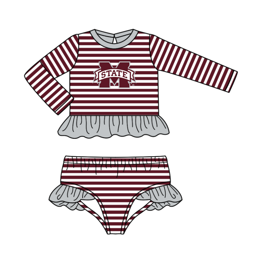Custom moq 5 mix size milk silk summer teams baby girl boys clothes dark red short sleeve shorts sets and swimsuit and rompers series