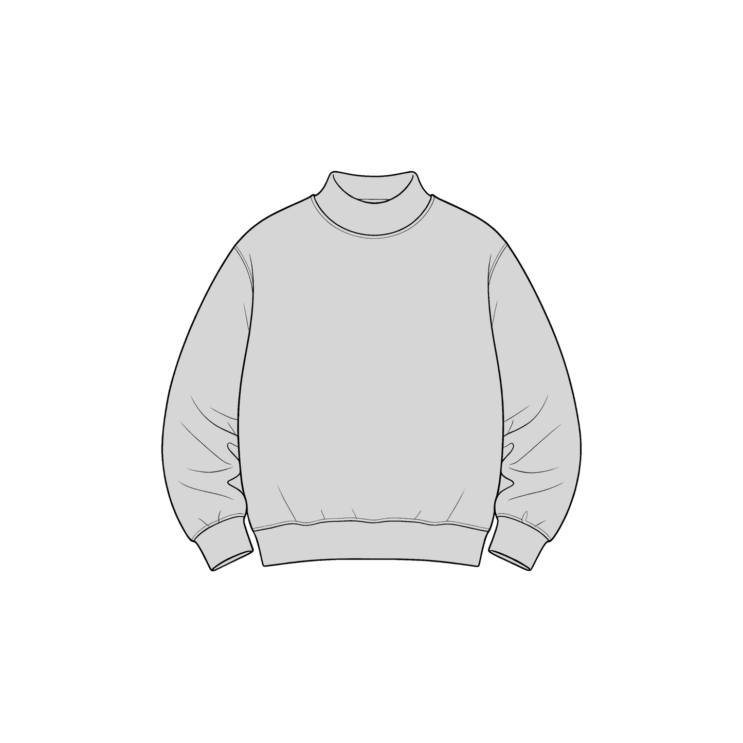 custom moq 5 mix size High Neck Baby Kids Solid Mock Neck Long Sleeve Pullover Sweatshirt Toddler Boys Girls Fall Casual Top