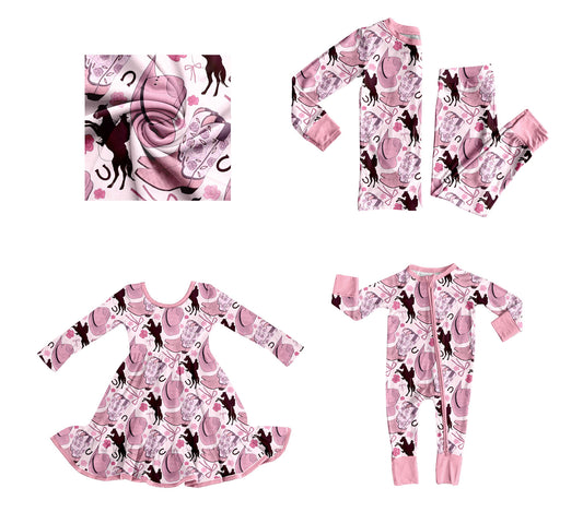 25.9.11 custom each style moq 5eta 4-6week Sibling Sisters hat baby girl long sleeve pants sets and dress and rompers match family design