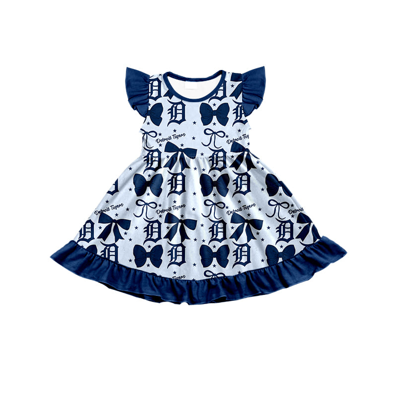 Custom moq 5 mix size milk silk summer teams baby girls clothes team bow blue sleeveless skirts sets and dress 1 and dress 2 and top-25.6.20