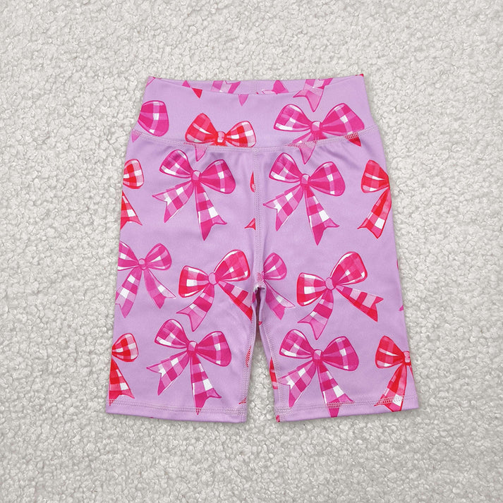 RTS NO MOQ baby girl clothes summer yoga Cycling shorts