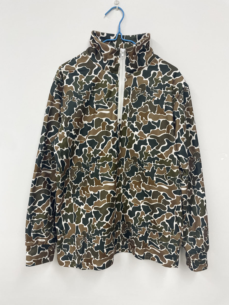 Custom moq 5 each style eta 6-7weeks baby boy clothes geometric camouflage long sleeve tops-25.7.24