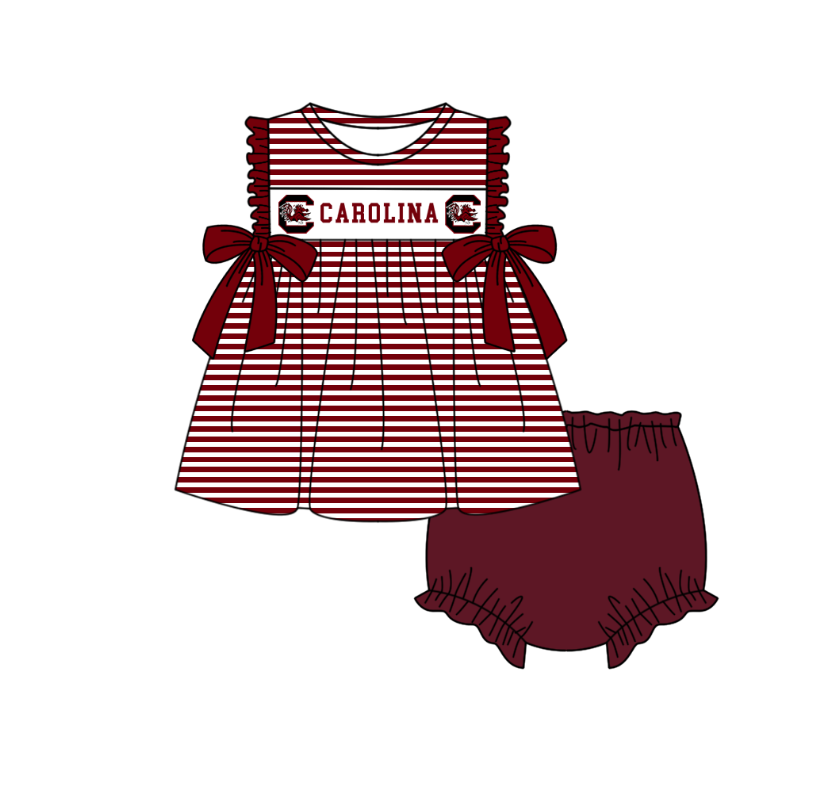 Custom moq 5 mix size milk silk summer teams baby girl boys clothes red short sleeve shorts sets 2 and brief sets and dress and rompers 2 series