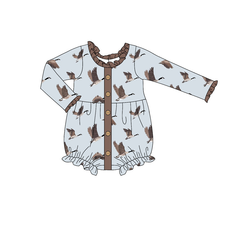 9.24 custom each style moq 5eta 4-6week Sibling Sister ducks baby girl sets and dress and rompers match family design
