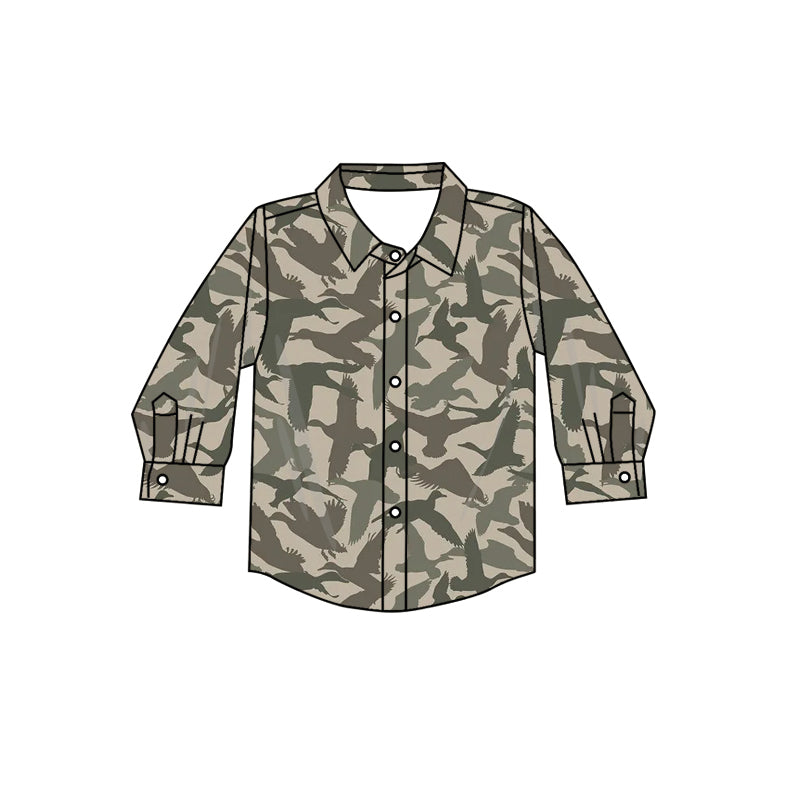 8.9 custom each style moq 5 eta 4-6week baby boys clothes duck gray buttom long sleeve top