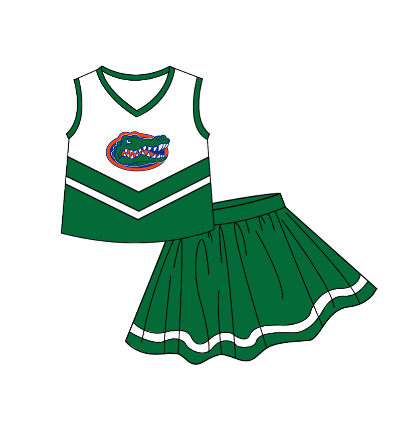 Custom moq 5 mix size milk silk summer teams Boy's Green Short-Sleeved Shirt And Plaid Shorts Set Girl's Two Short-Sleeved Outfits with Matching Swimsuits Adult Shorts