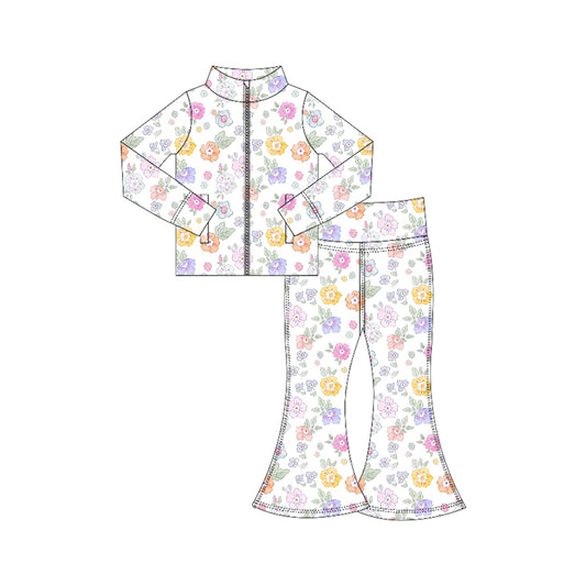 25.6.17 custom each style moq 5eta 4-6week Sibling Sisters baby girl long sleeve pants sets 1 and sets 2 match family design\