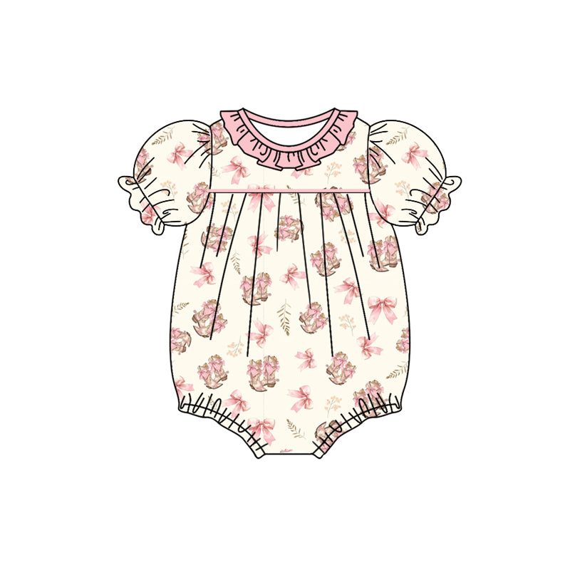 10.1 custom each style moq 5eta 4-6week Sibling Sister boots pink baby girl sets and dress and rompers match family design