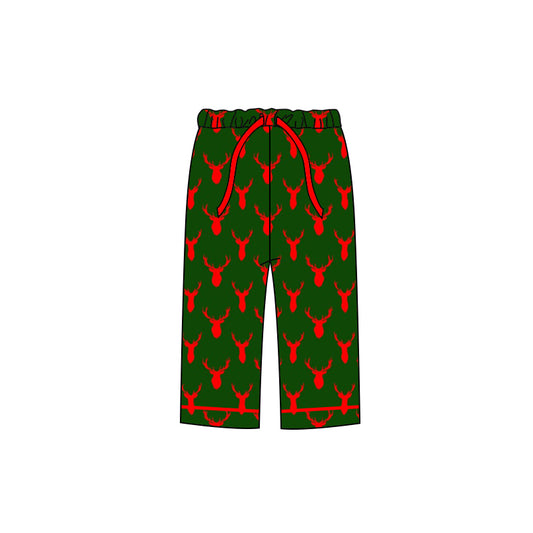 6.10 custom each style moq 5eta 4-6week adult clothes Christmas deer adult pants adult men