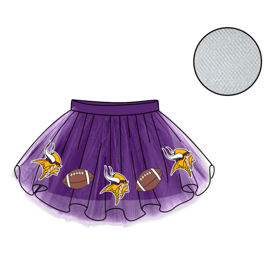 Custom moq 5 mix size milk silk summer teams Baby Girl's Purple Mesh Skirt Summer Team Cute Clothes