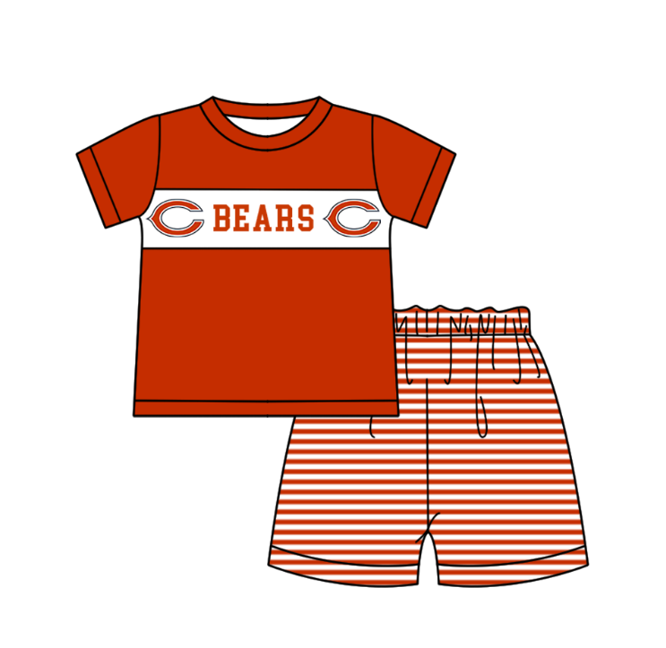 Custom moq 5 mix size milk silk summer teams baby girl boys clothes red short sleeve shorts sets 2  and dress and rompers 2 series