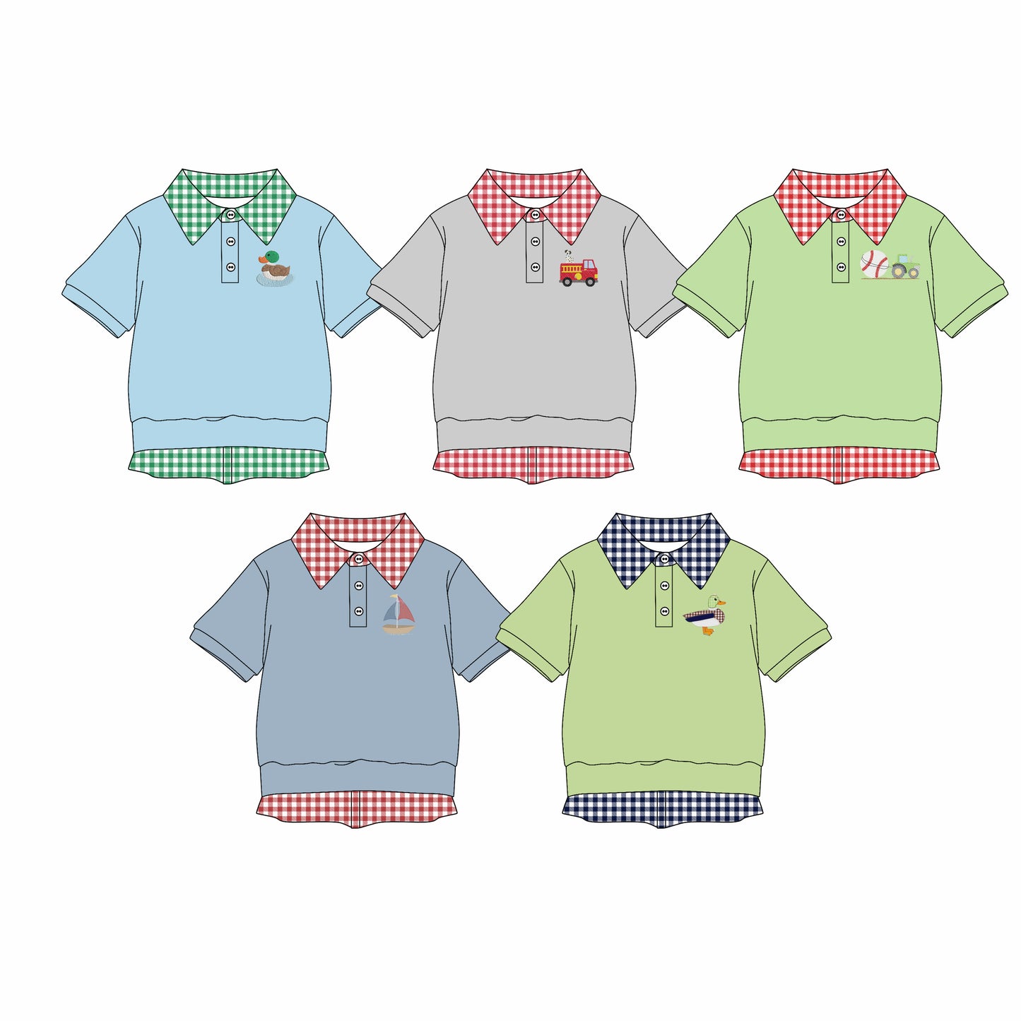 25.11.19 custom each style moq 5 eta 6-8week Sibling Sisters baby boy short sleeve top 5 match family design