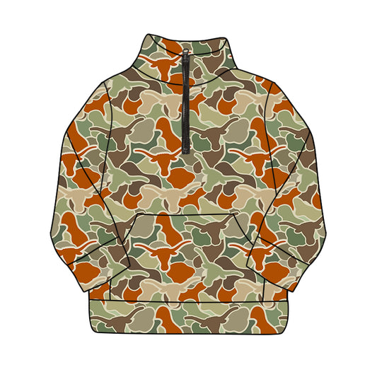 10.21 custom each style moq 5 eta 4-6week baby boys clothes camouflage zipper long sleeve top