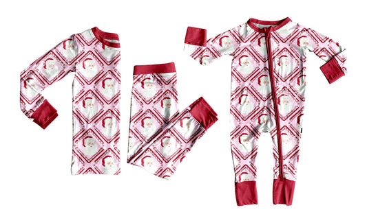 25.6.18 custom each style moq 5eta 4-6week Sibling Sisters Christmas baby boy long sleeve pants sets and rompers match family design
