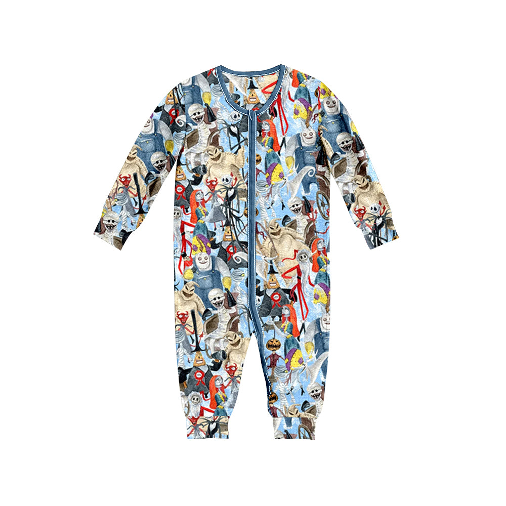 6.6 custom each style moq 5eta 4-6week baby boys clothes navy blue long sleeve baby romper