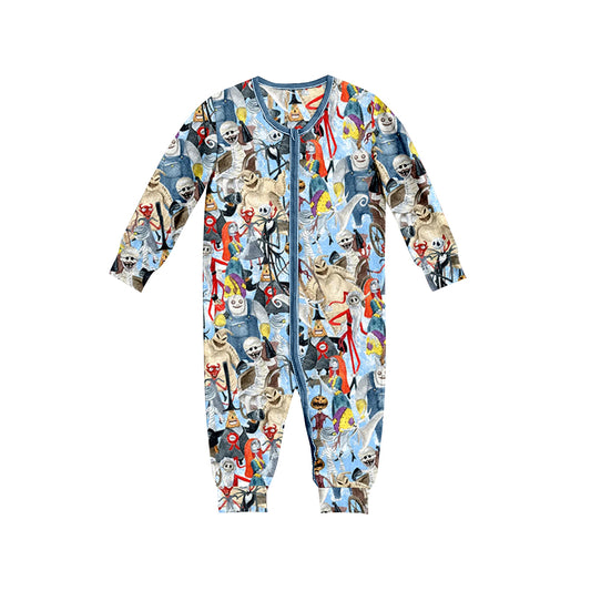 6.6 custom each style moq 5eta 4-6week baby boys clothes navy blue long sleeve baby romper