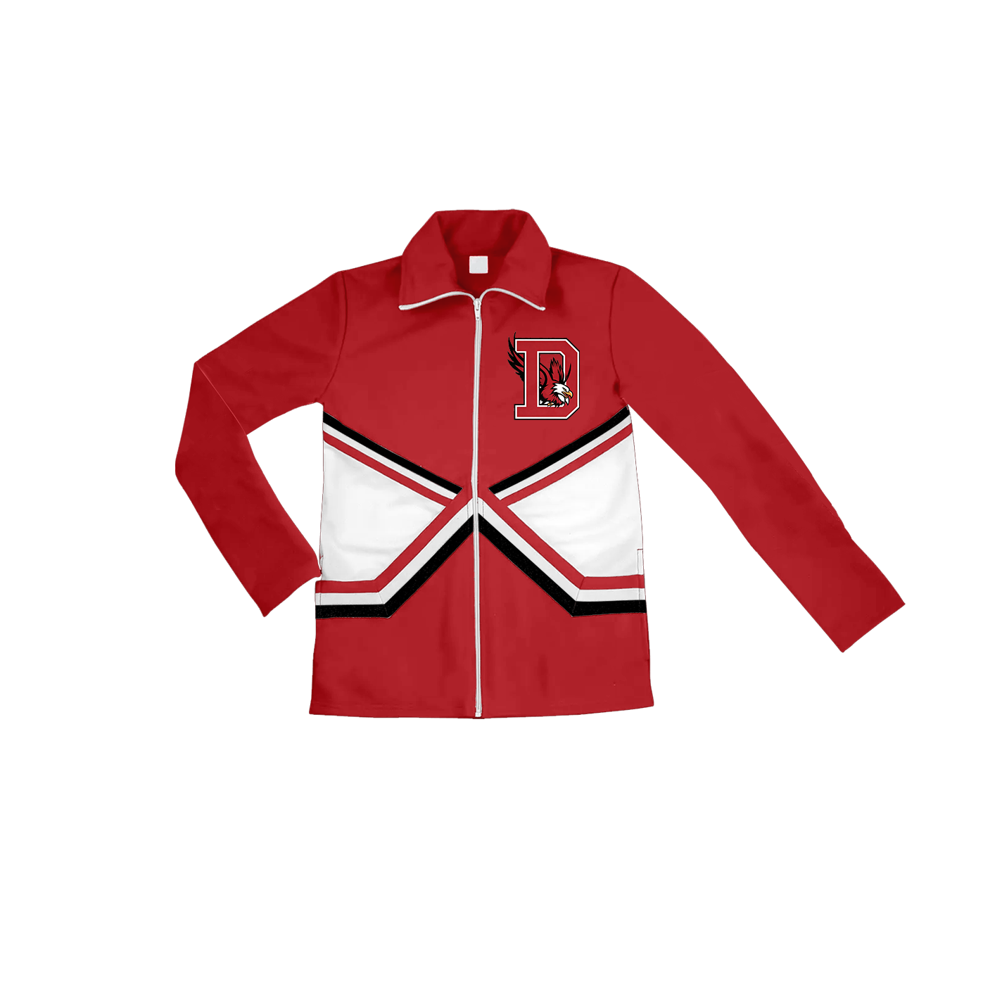 custom moq 5 mix size MSD072504 Baby Kids Stripe Long Sleeve Zip Jackets Team Casual Tops