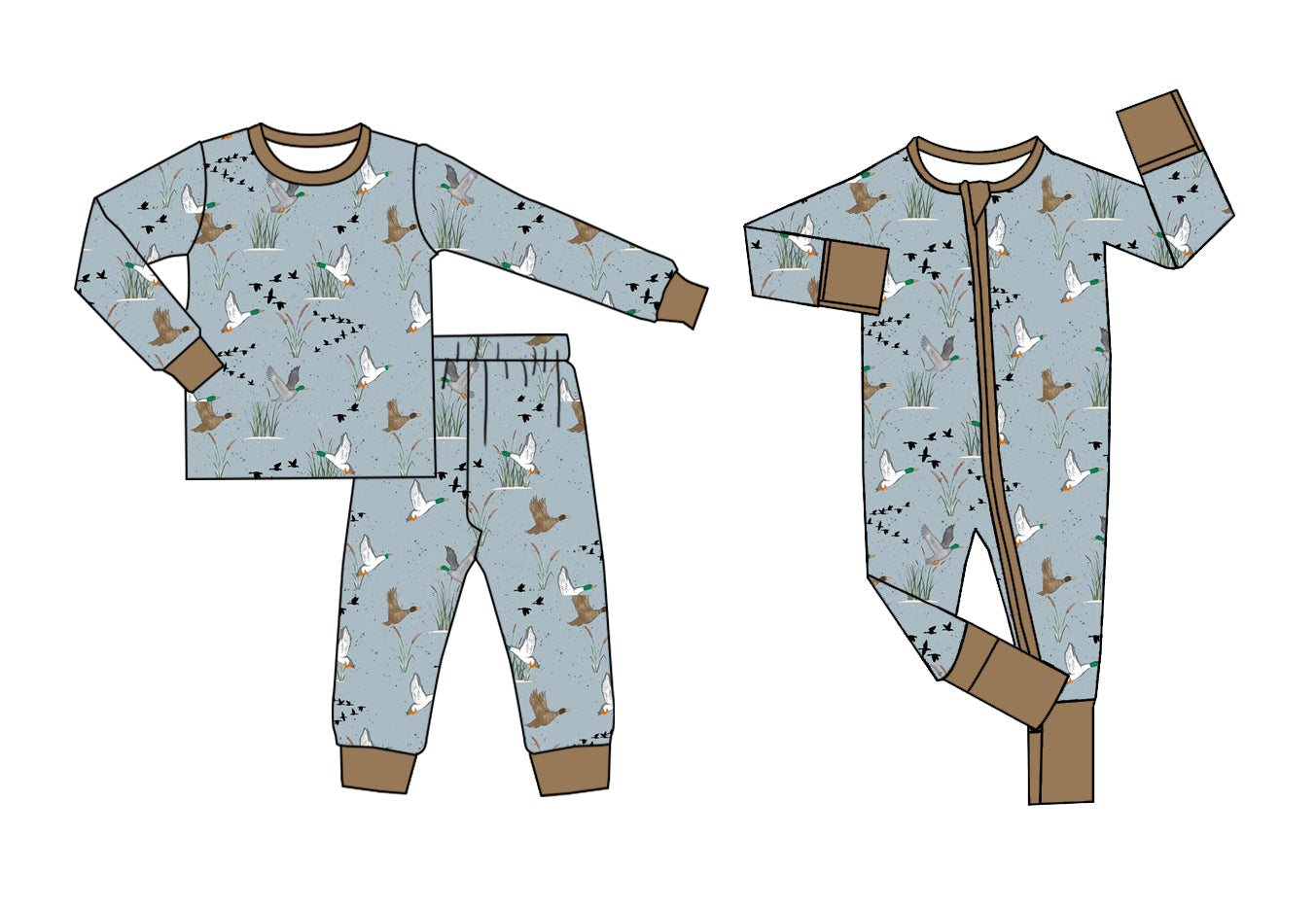 25.5.16 custom each style moq 5eta 4-6week Sibling Sisters duck baby boy long sleeve pants sets and rompers match family design