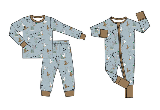 25.5.16 custom each style moq 5eta 4-6week Sibling Sisters duck baby boy long sleeve pants sets and rompers match family design