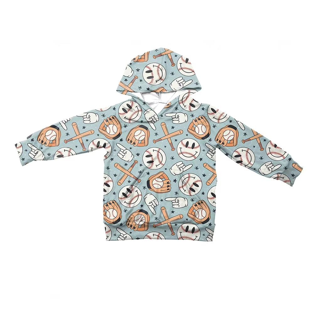 Custom moq 5 each style eta 6-7weeks baby boy clothes hooded long sleeve tops 4-25.7.25