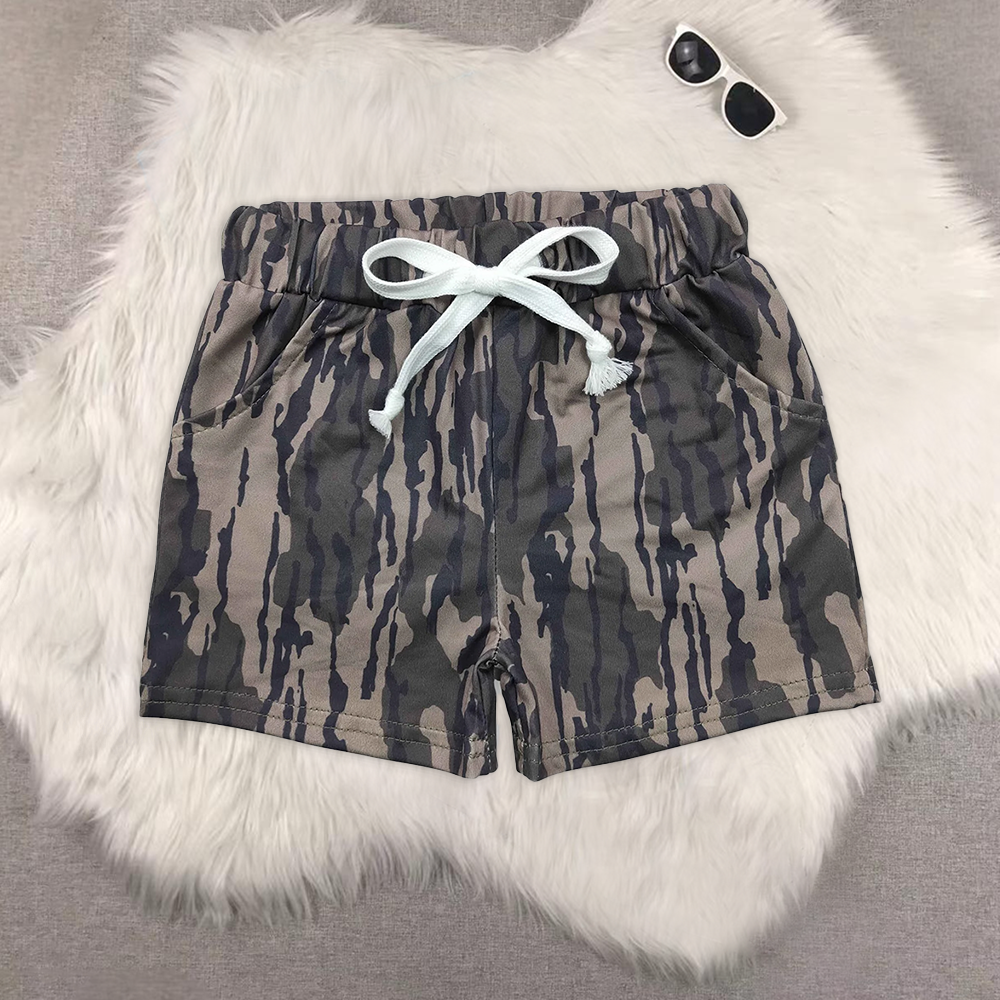 RTS NO MOQ Baby Boys clothes Summer Camouflage Shorts