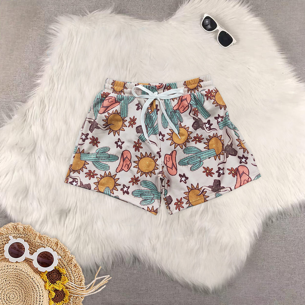 RTS NO MOQ baby boy clothes summer swim trunks