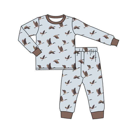9.24 custom each style moq 5eta 4-6week Sibling Sister duck baby boys sets and rompers match family design