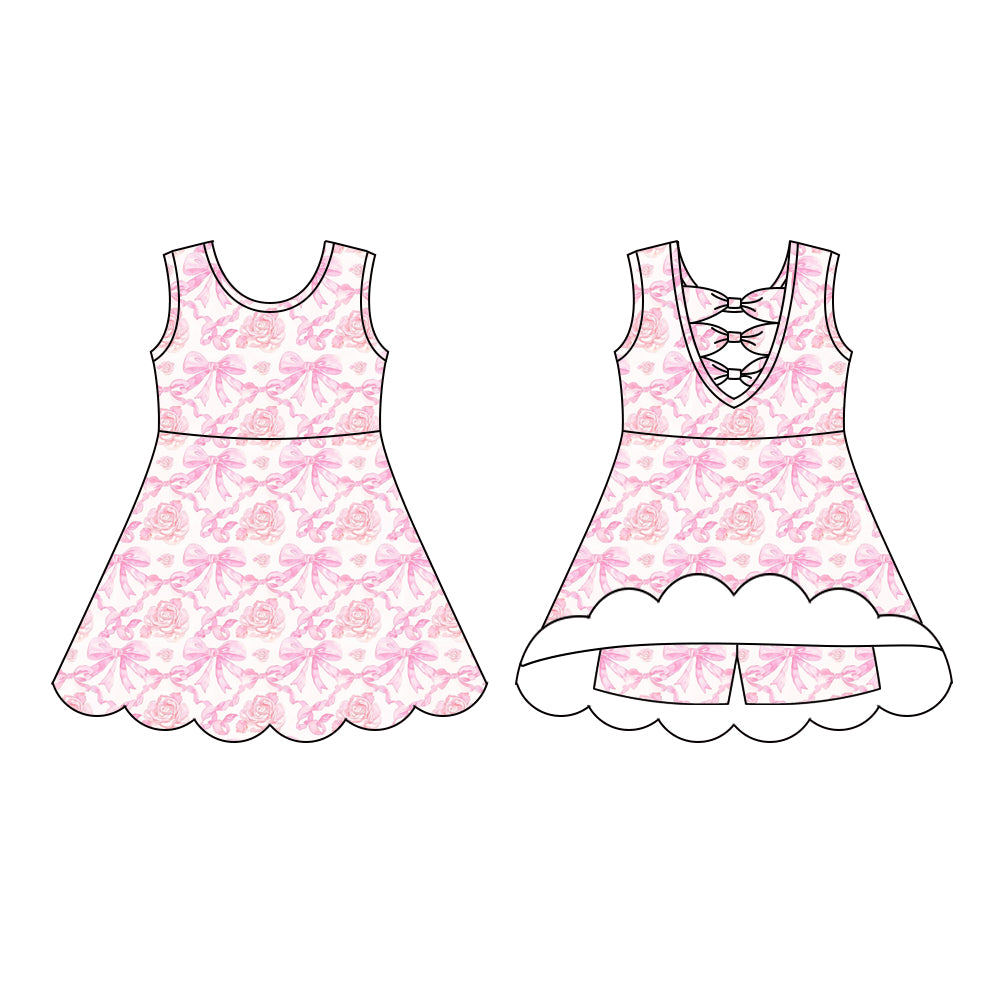 25.5.22 custom each style moq 5eta 4-6week Sibling Sister baby girls clothes Short sleeve dress 1 and dress 5 match family design