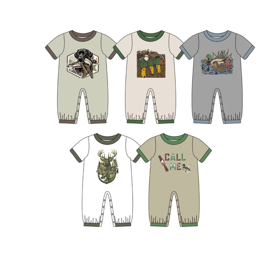 25.11.24 custom each style moq 5 eta 6-8week Sibling Sisters camouflage baby boy clothes short sleeve rompers 5 match family design