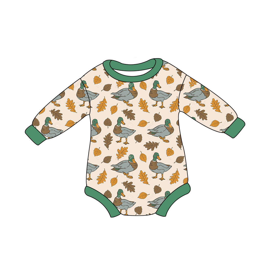 8.3 custom each style moq 5 eta 4-6week Sibling Sister baby boys clothes ducks long sleeve top and long sleeve romper match family design