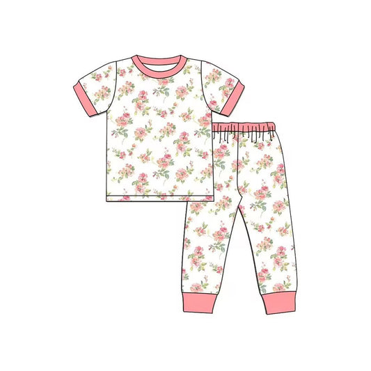 5.11 custom moq 5 eta 4-5weeks different flower styles prints different color short sleeve trousers
