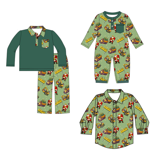 25.8.11 custom each style moq 5eta 4-6week Sibling Sisters Christmas baby boy long sleeve pants sets and romper and top match family design