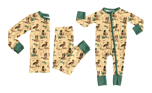 25.8.5 custom each style moq 5eta 4-6week Sibling Sister duck baby boy long sleeve pants sets and rompers match family design
