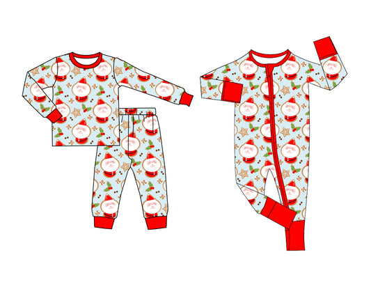 25.5.10 custom each style moq 5eta 4-6week Sibling Sisters Christmas baby boy long sleeve pants sets and rompers match family design