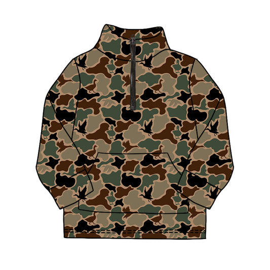 10.15 custom each style moq 5 eta 4-6week baby boys clothes camouflage long sleeve top