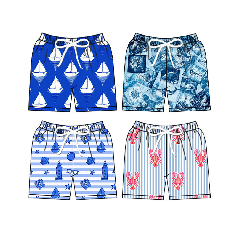 25.11.8 custom each style moq 5 eta 6-8week Sibling Sisters baby kids summer shorts 4 match family design