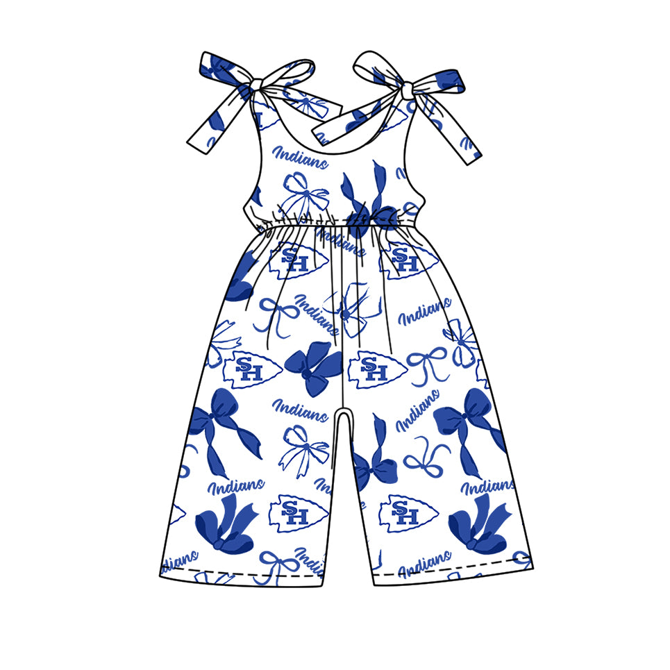 Custom moq 5 mix size milk silk summer teams baby girls clothes bow blue hooded long sleeve pants sets and skirts sets and dress and jumpsuit and top-25.7.31