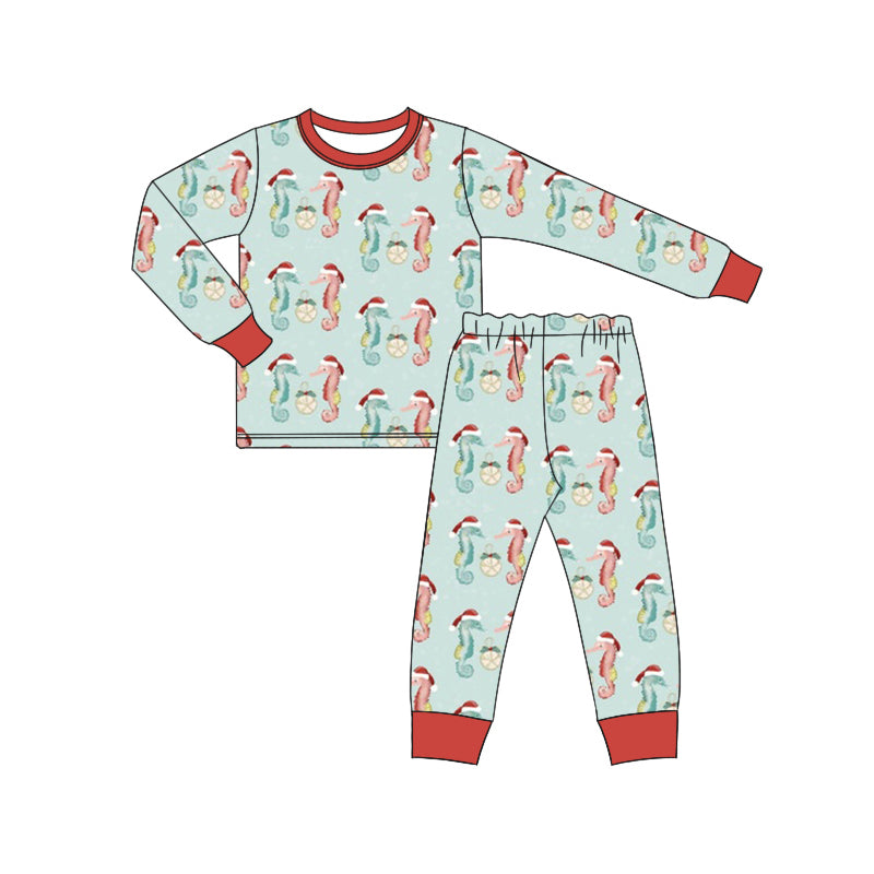 7.18 custom each style moq 5eta 4-6week Sibling Sister Christmas green baby boys sets and rompers match family design