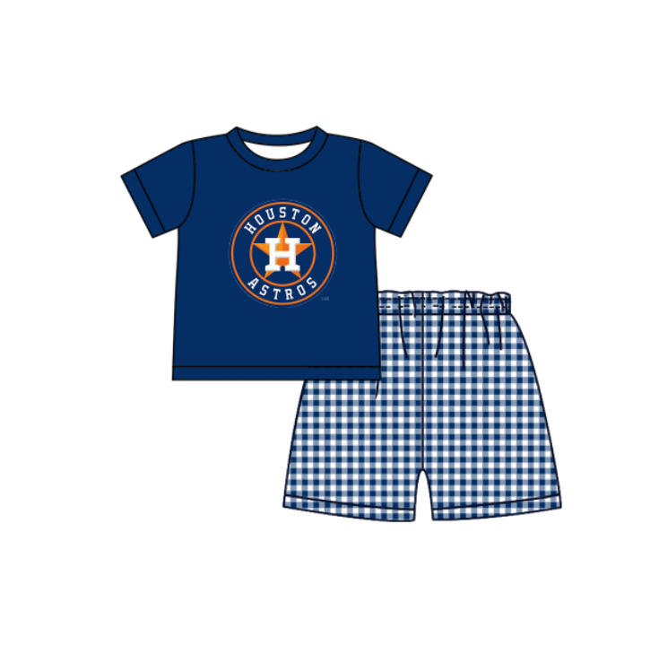 Custom moq 5 mix size milk silk summer teams Navy blue Polka Dot Baby Romper Set Short-Sleeved Thong Dress for Girls And Short-Sleeved Shorts for Boys Cute Baby Outfit Combination