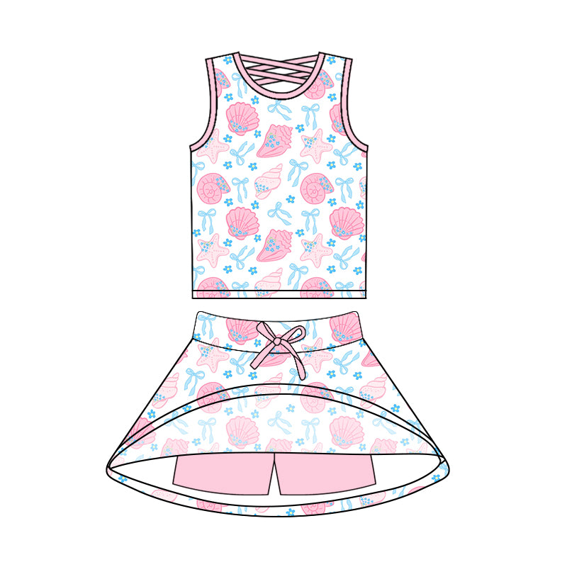 4.24 custom each style moq 5eta 4-6week Sibling Sister baby girls clothes Short sleeve yoga dress 1 and dress 2 match family design